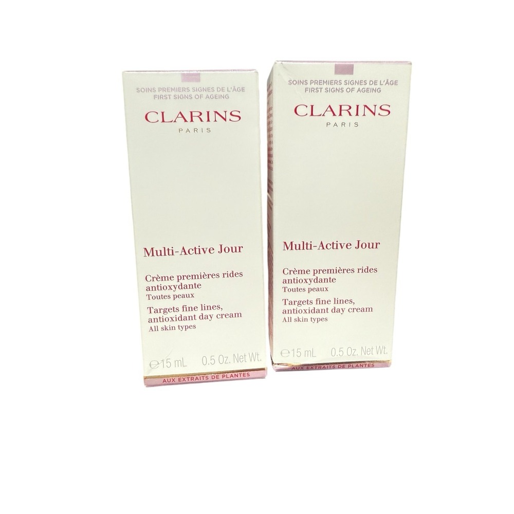 Clarins One-step Facial Cleanser 1.7 Oz with orange extract lot of 2 - Picture 3 of 6